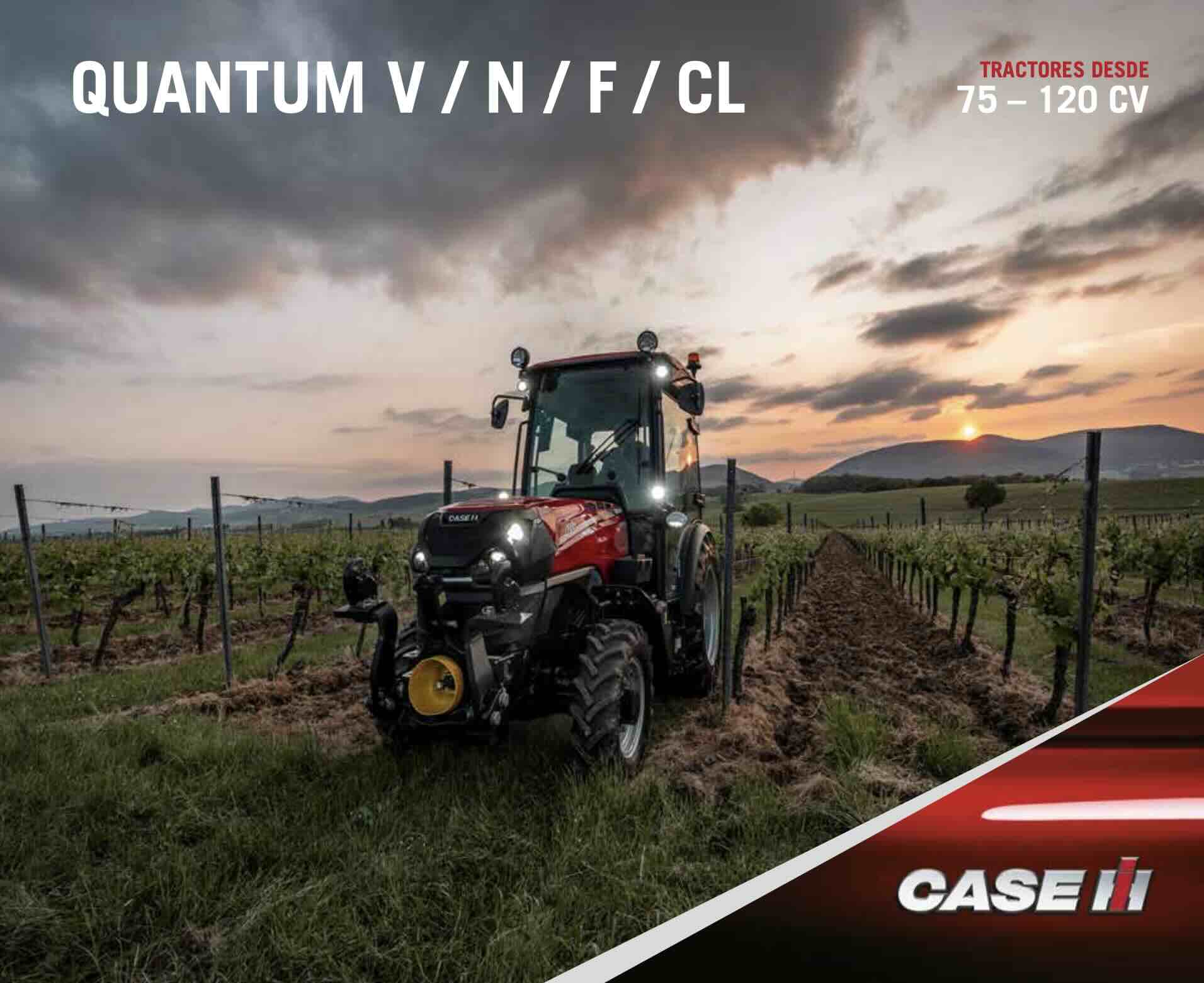 Portada del catálogo Quantum V/N/F/CL 75-120 CV