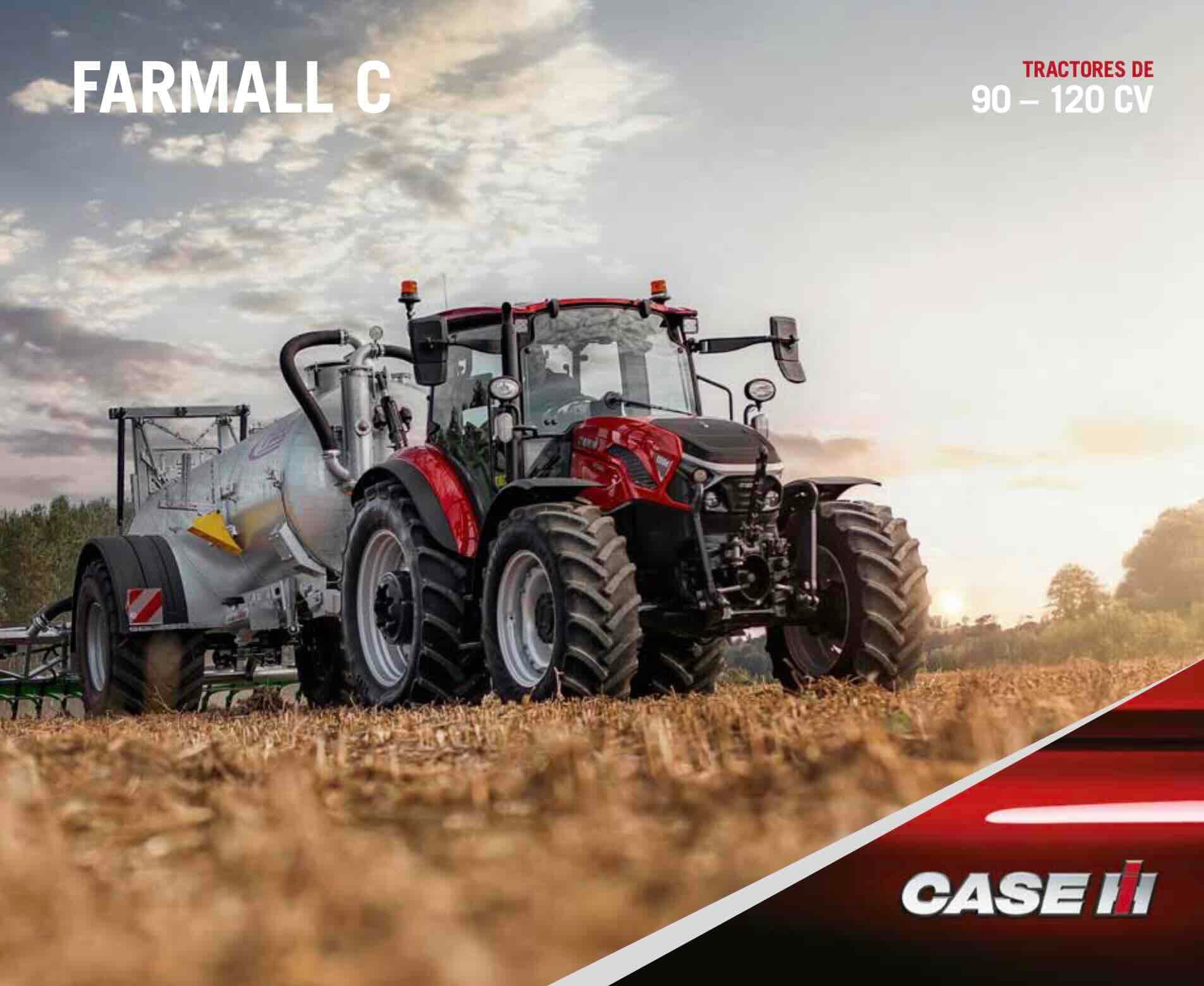 Portada del catálogo Farmall C 90-120 CV