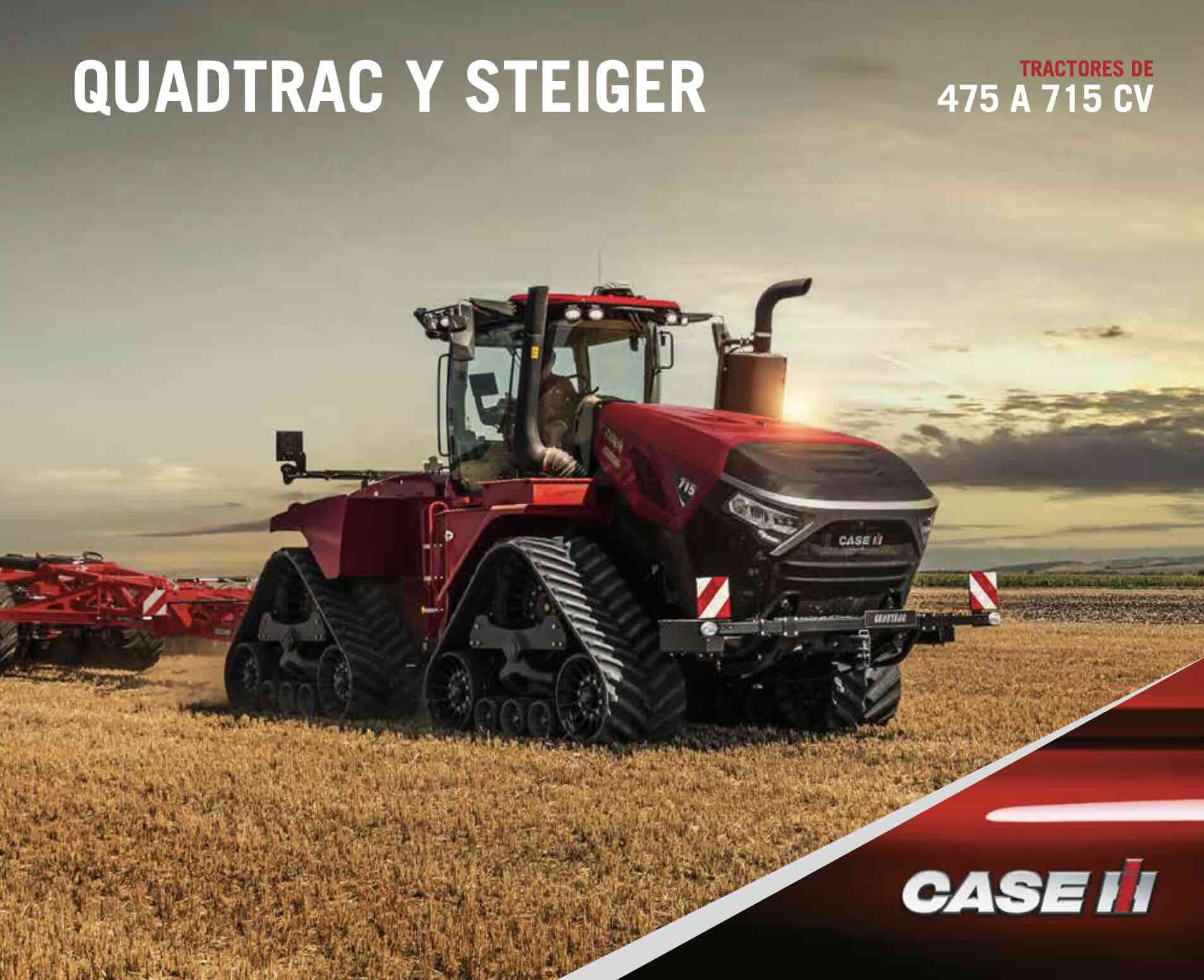Portada del catálogo Quadtrac y Steiger 475-715 CV
