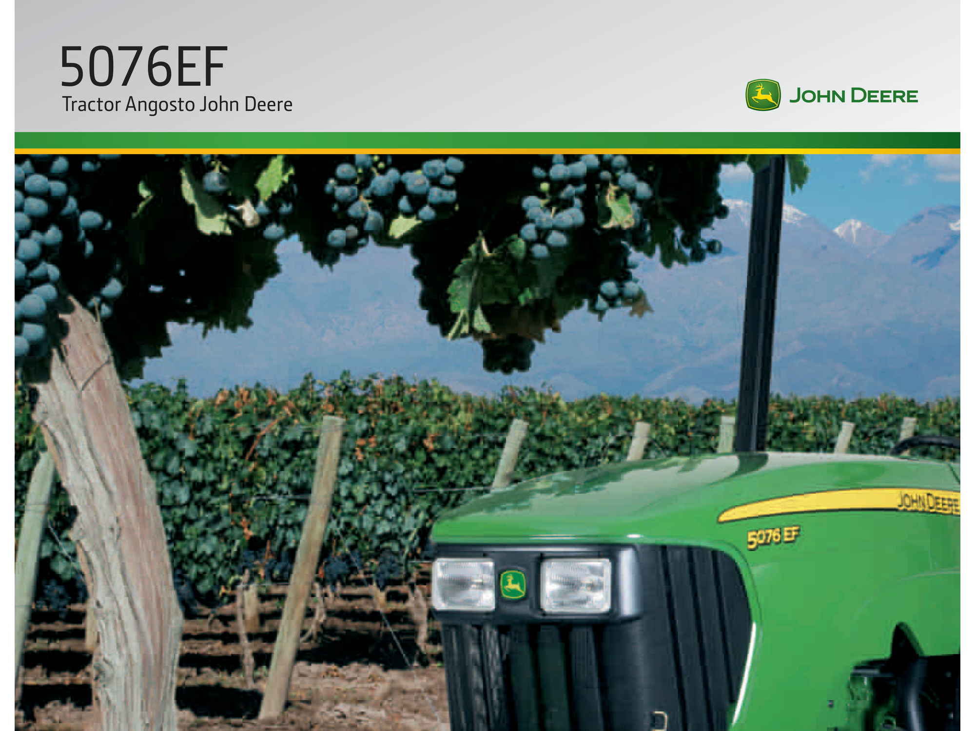 Portada del catálogo 5076EF ANGOSTO