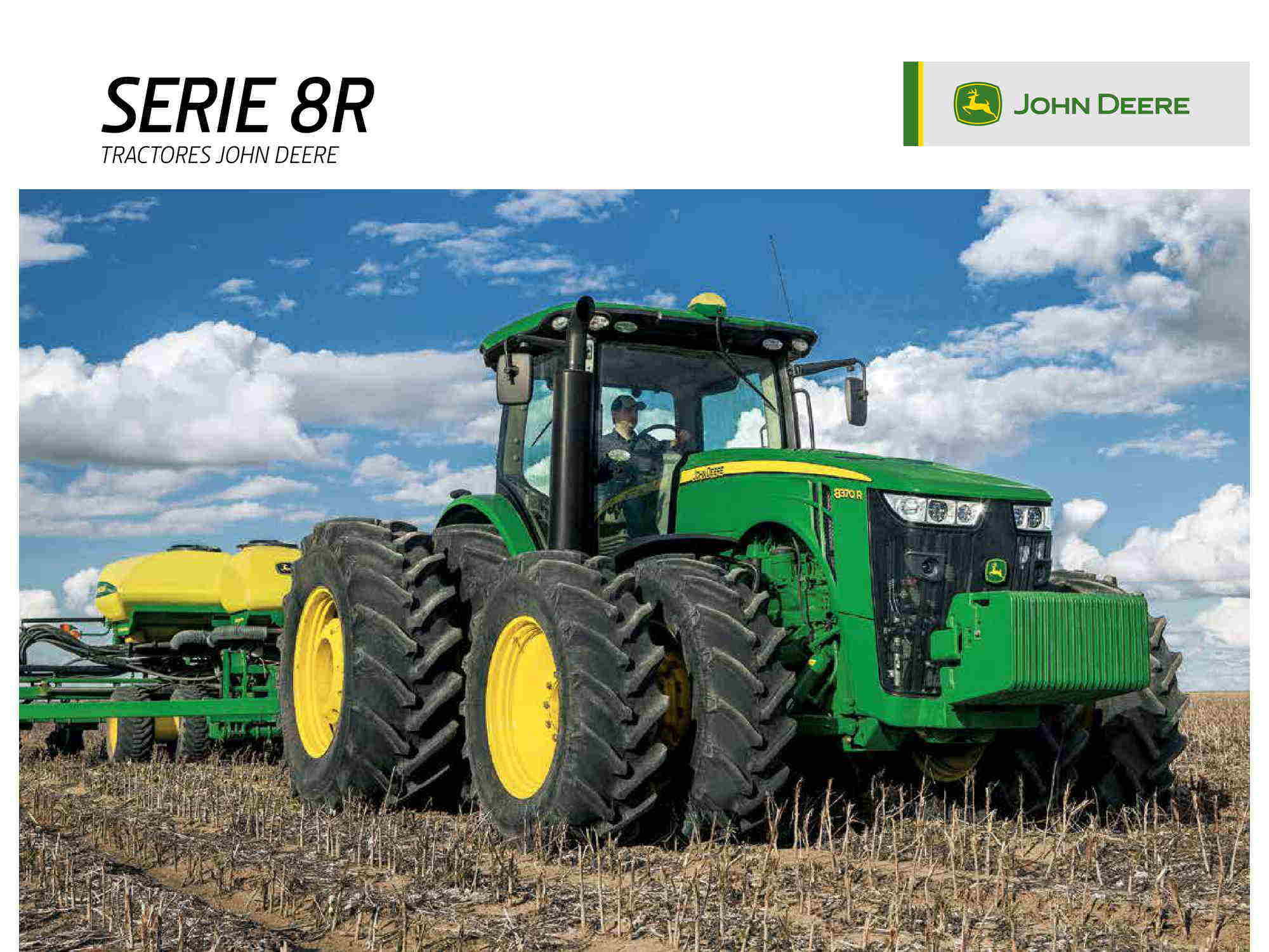 Portada del catálogo SERIE 8R