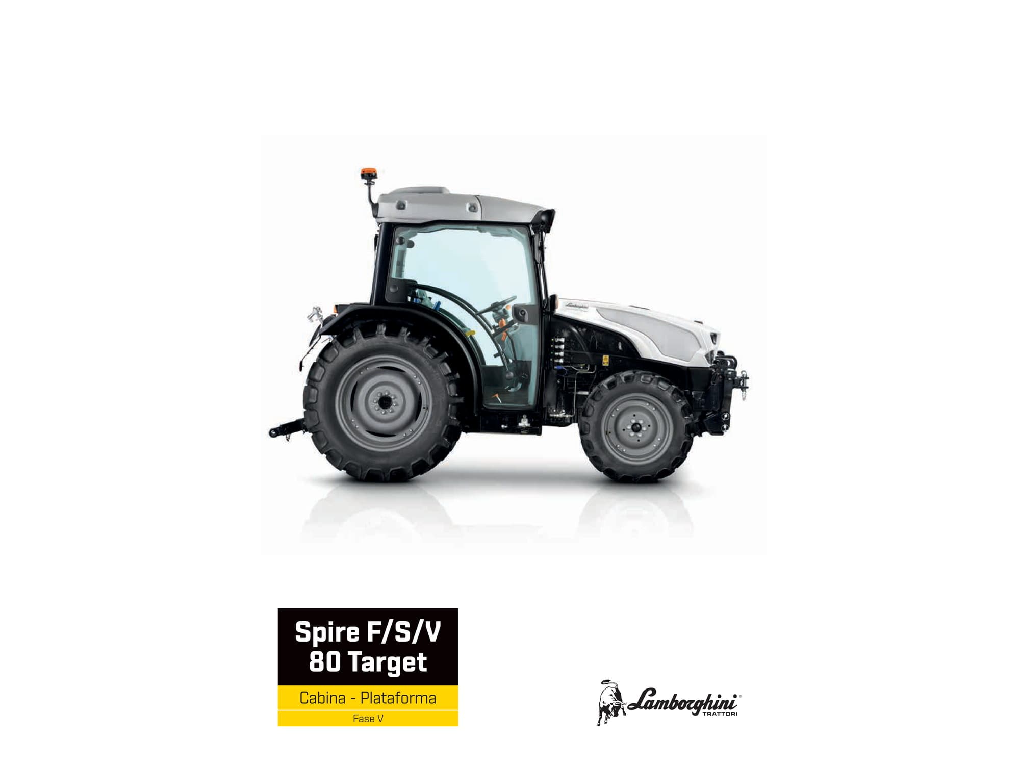 Portada del catálogo SPIRE F/S/V 80 Target