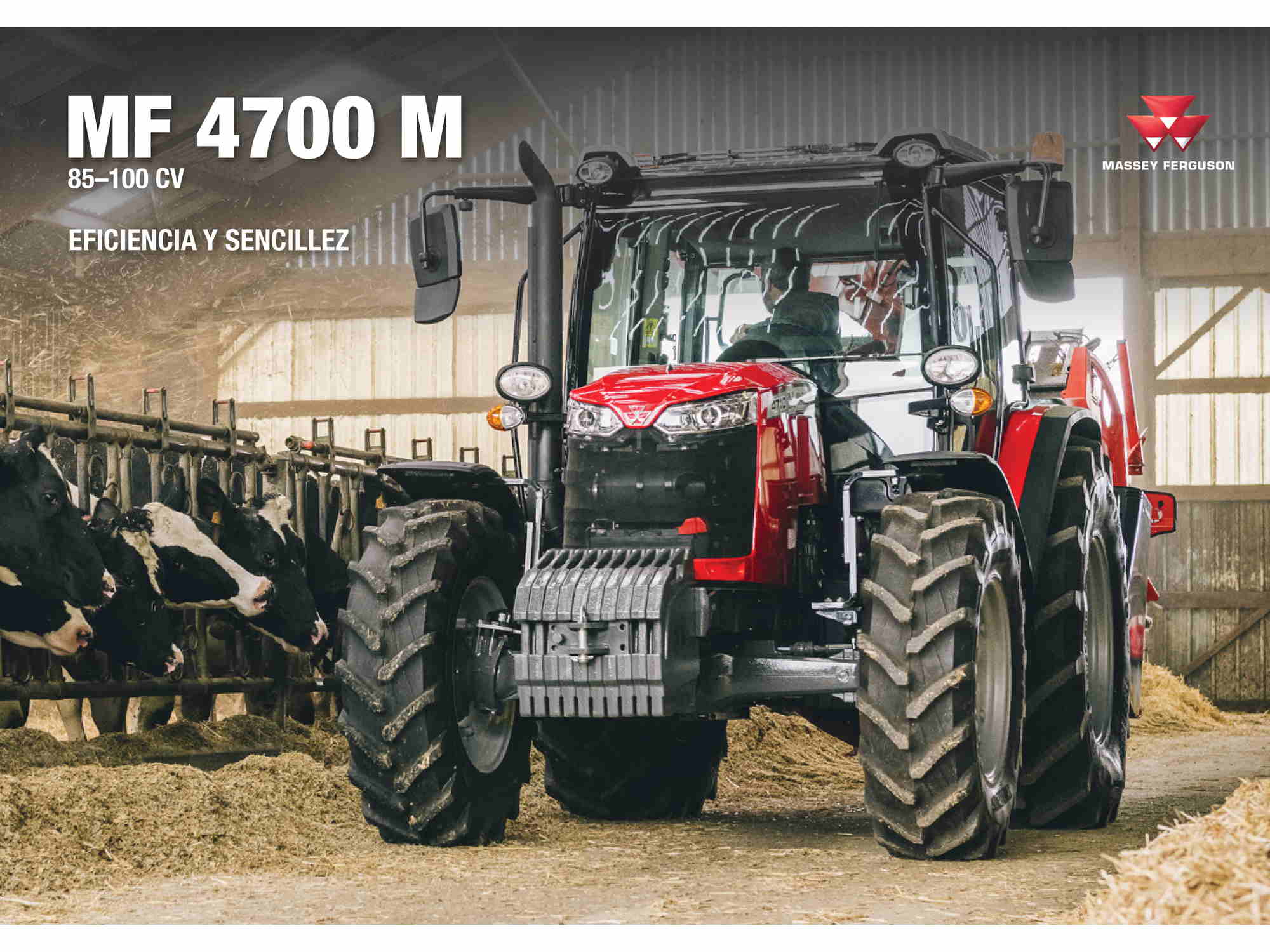 Portada del catálogo MF 4700 M 85-100 CV