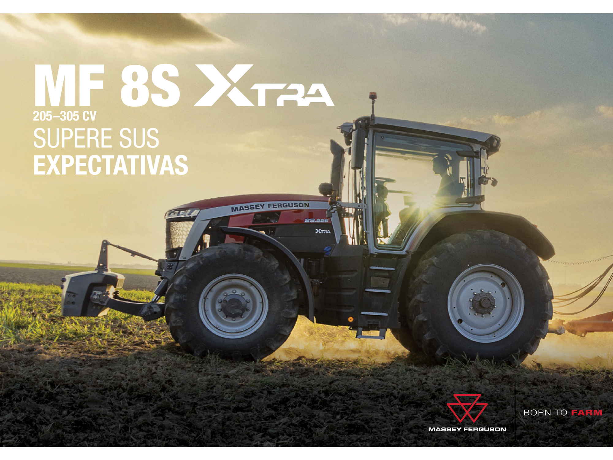 Portada del catálogo MF 8S 205-305 CV