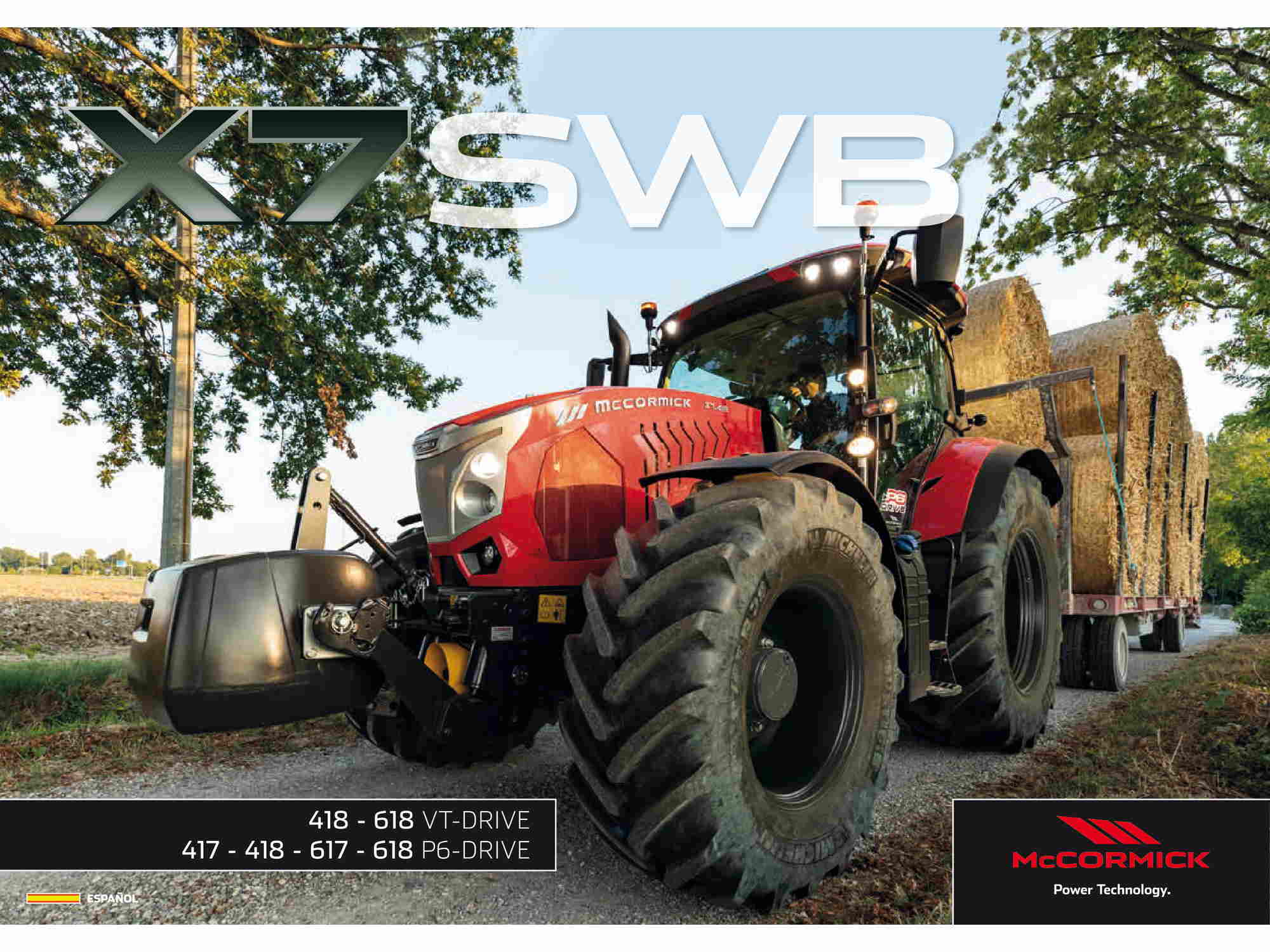 Portada del catálogo X7SWB