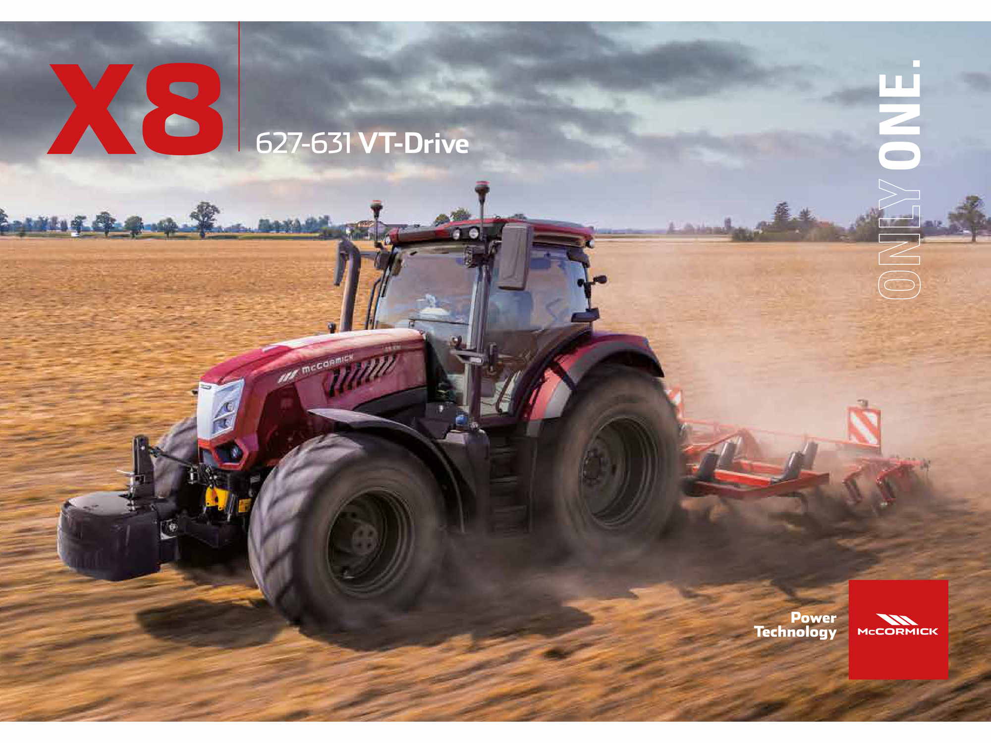 Portada del catálogo X8