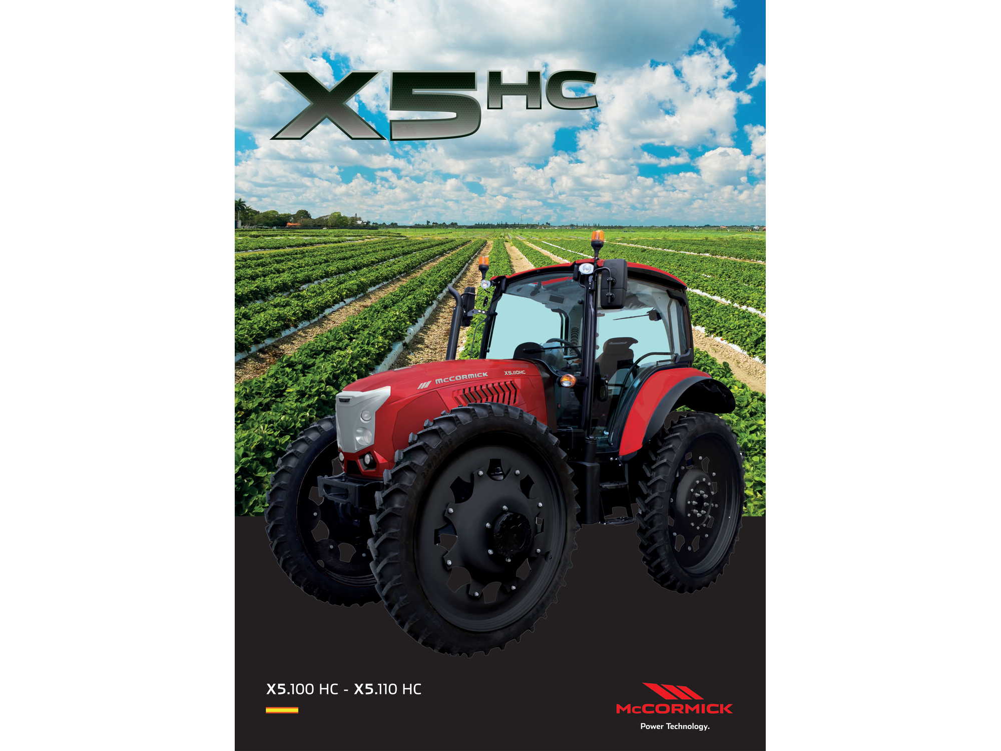 Portada del catálogo X5 HC