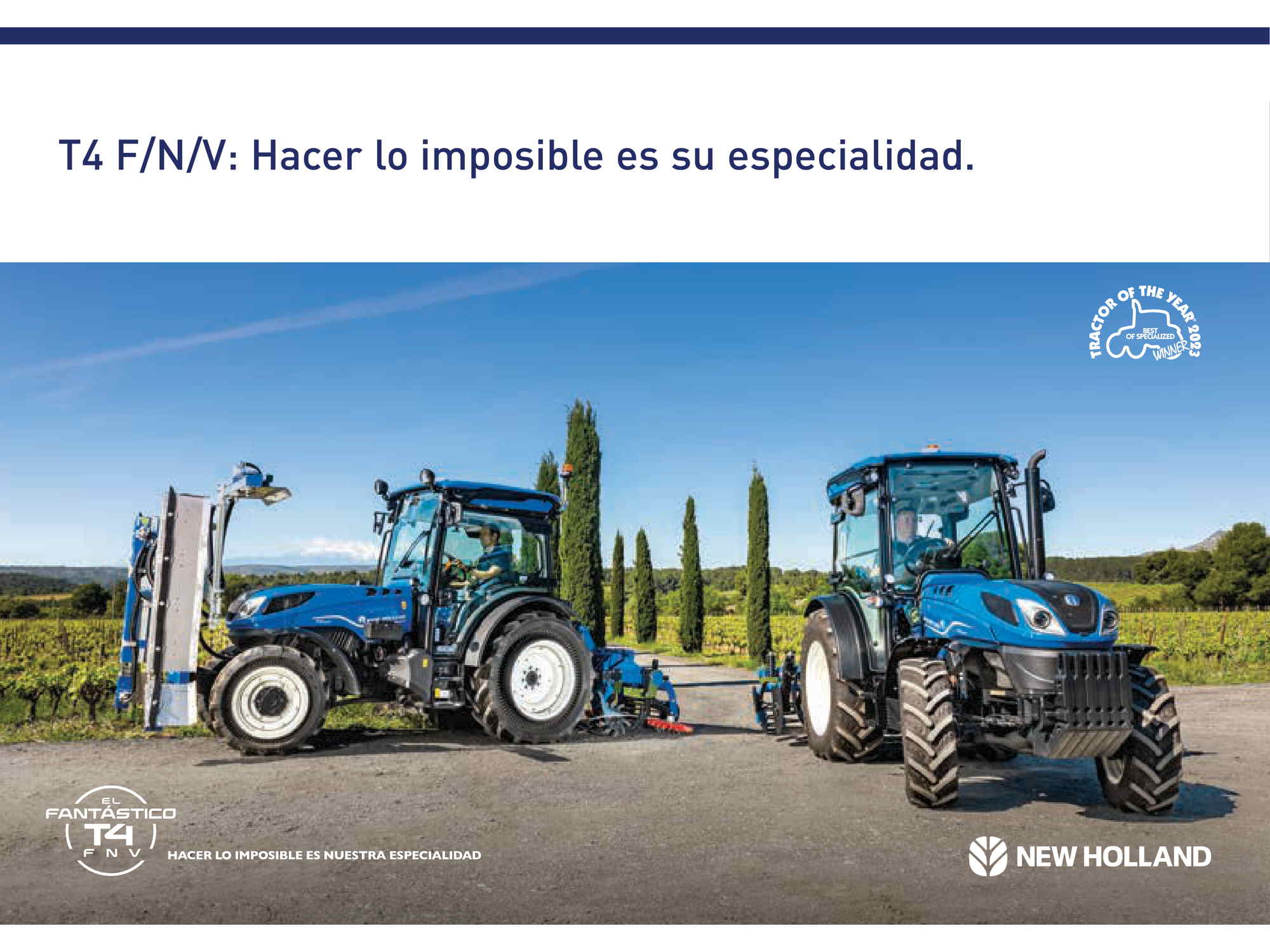 Portada del catálogo T4 F/N/V