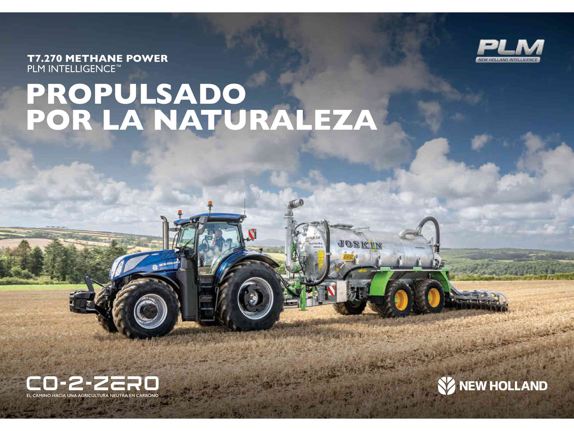 Portada del catálogo T7.270 METHANE POWER